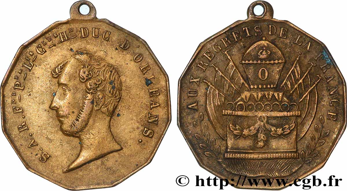LOUIS-PHILIPPE Ier Ferdinand Philippe, Duc d&nbsp;Orléans TTB