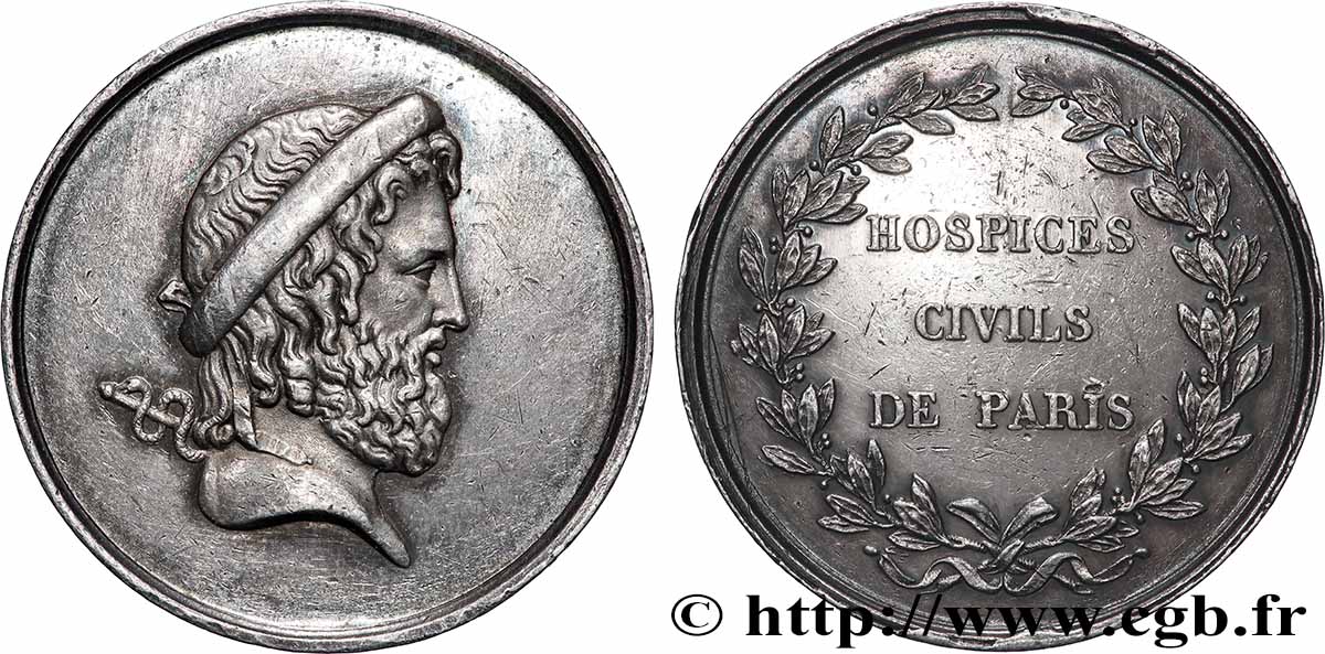 MÉDECINE - SOCIÉTÉS MÉDICALES - MÉDECINS/CHIRURGIENS - ASSISTANCE PUBLIQUE Hospices civils de Paris TTB+