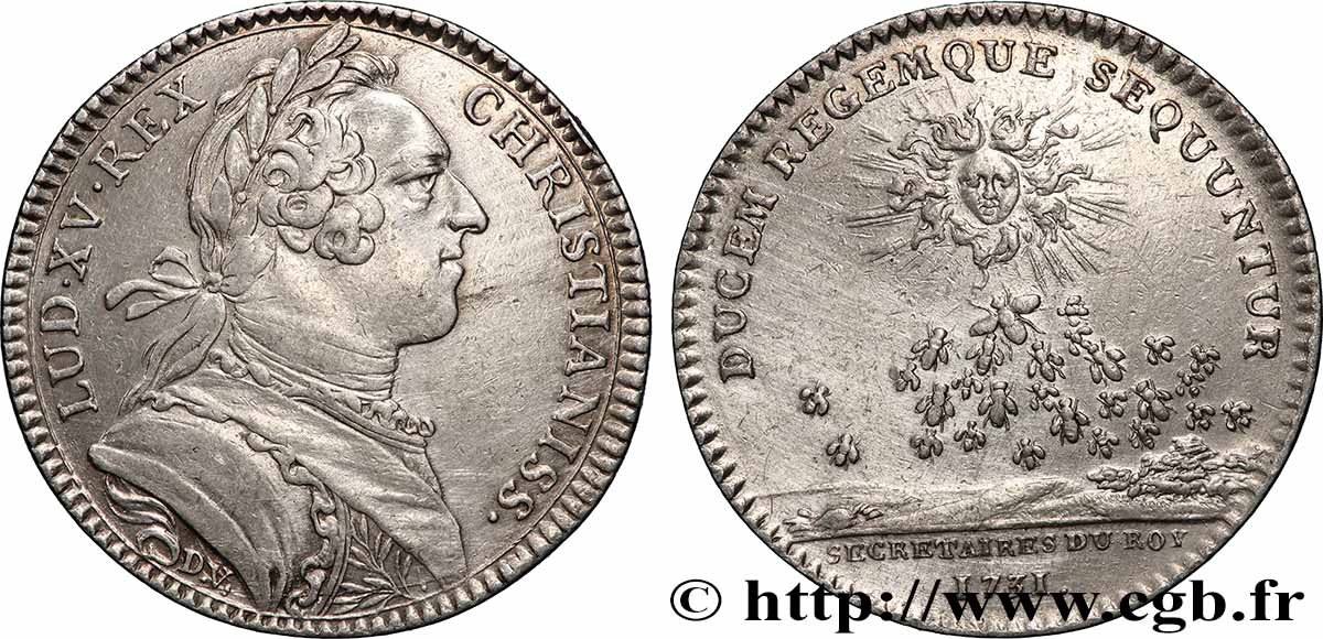 SECRÉTAIRES DU ROI Émission de 1750 TTB