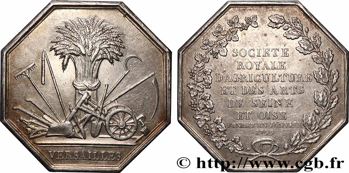 SOCIÉTÉS D&nbsp;AGRICULTURE, HORTICULTURE, PÊCHE ET CHASSE SOCIETE NATIONALE D&nbsp;AGRICULTURE ET DES ARTS DE SEINE ET OISE TTB+