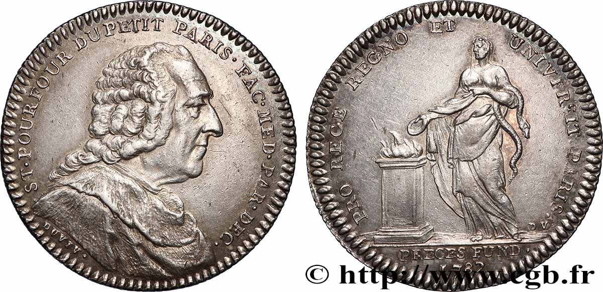 FACULTÉ DE MÉDECINE DE PARIS POURFOUR DUPETIT TTB+