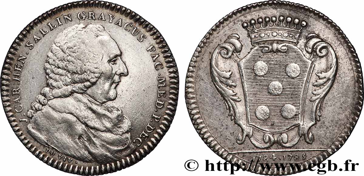 FACULTÉ DE MÉDECINE DE PARIS Jean-Charles Henry Sallin, Doyen TTB+/TTB