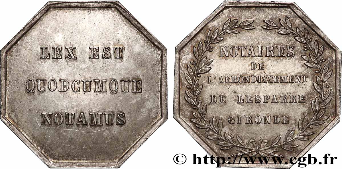 NOTAIRES DU XIXe SIECLE Notaires de Lesparre VZ+