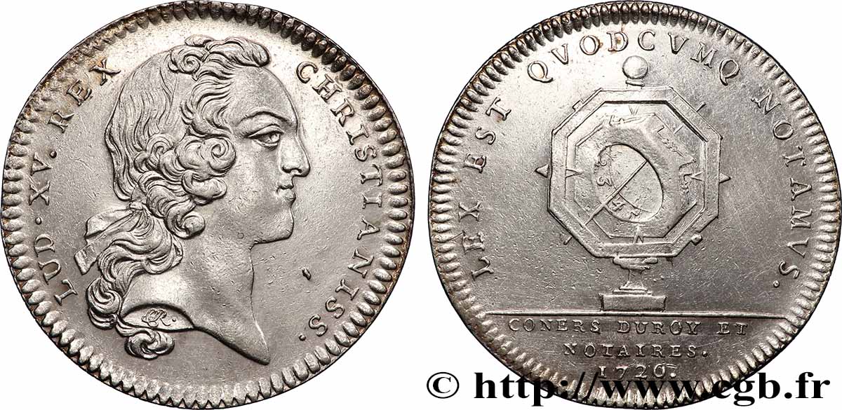 NOTAIRES ROYAUX Notaires de Paris, émission de 1741 - Louis XV fVZ