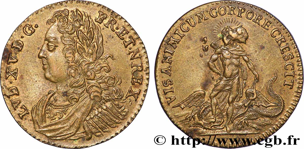 ROUYER - X.JETONS DE NUREMBERG LOUIS XV DIT LE BIEN AIMÉ fVZ
