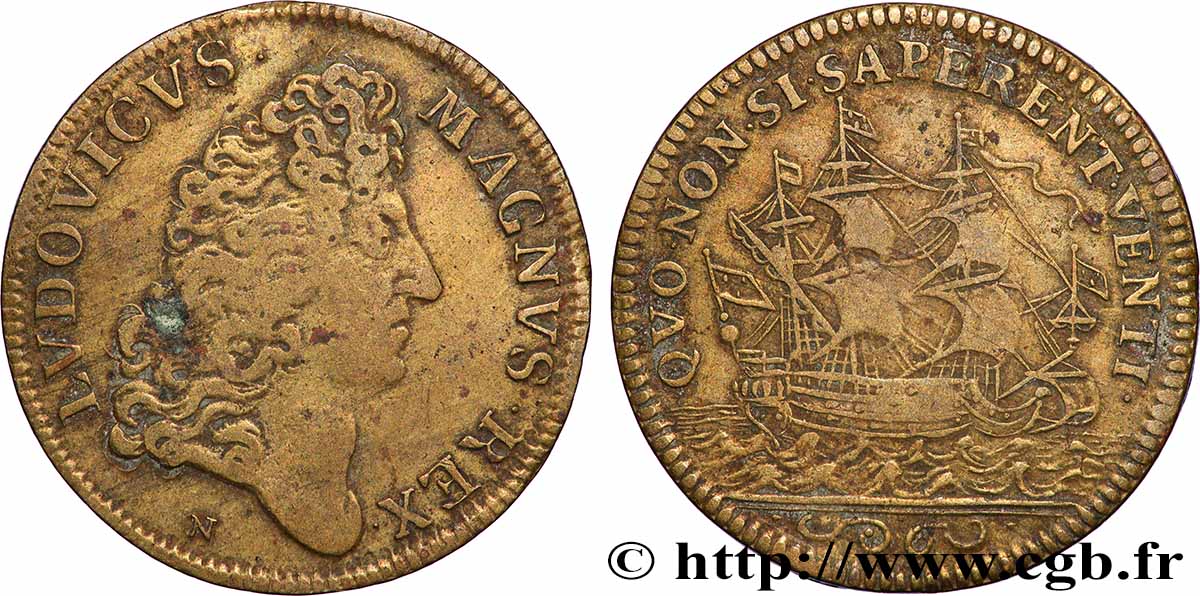 LOUIS XIV LE GRAND ou LE ROI SOLEIL Marine MBC