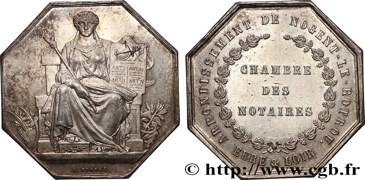 NOTAIRES DU XIXe SIECLE Notaires de Nogent-Le-Rotrou AU