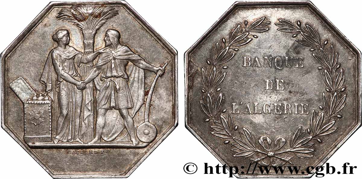 COLONIAL BANKS Banque de l’Algérie XF