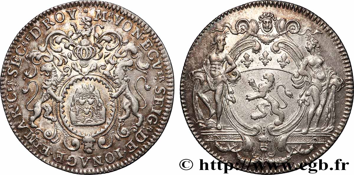 LYON ET DU LYONNAIS (OFFICIERS ET NOBLESSE DE...)  François Yon, seigneur de Ionage ou Jonage XF