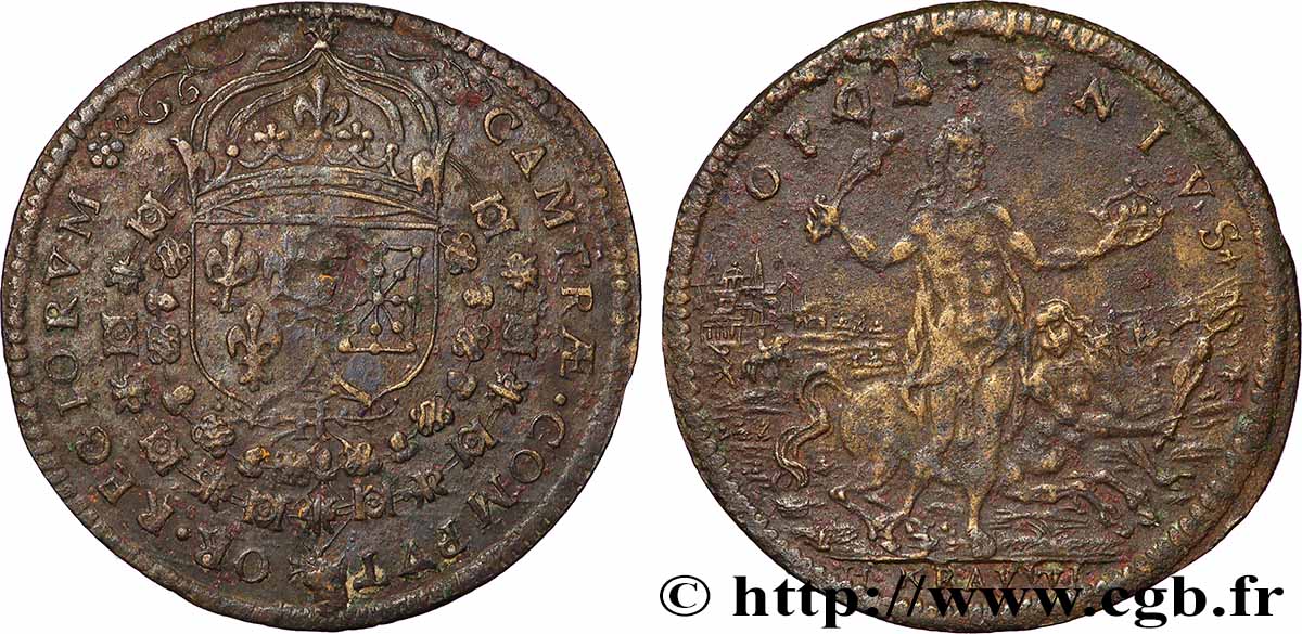 HENRY IV Jeton de compte, Chambre des comptes VF