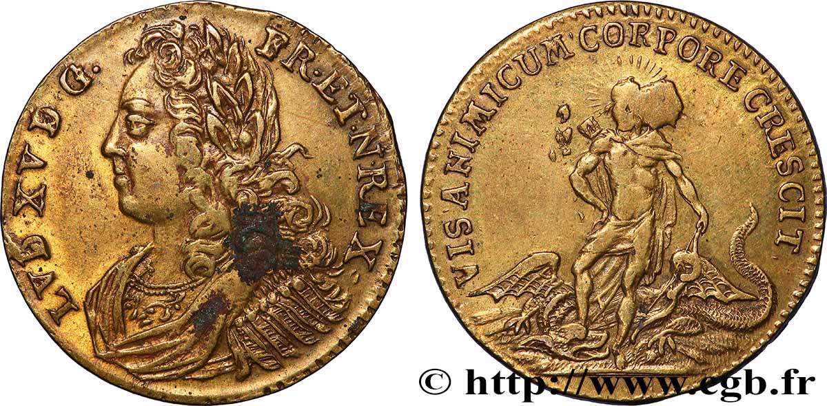 ROUYER - X. JETONS DE NUREMBERG LOUIS XV DIT LE BIEN AIMÉ XF