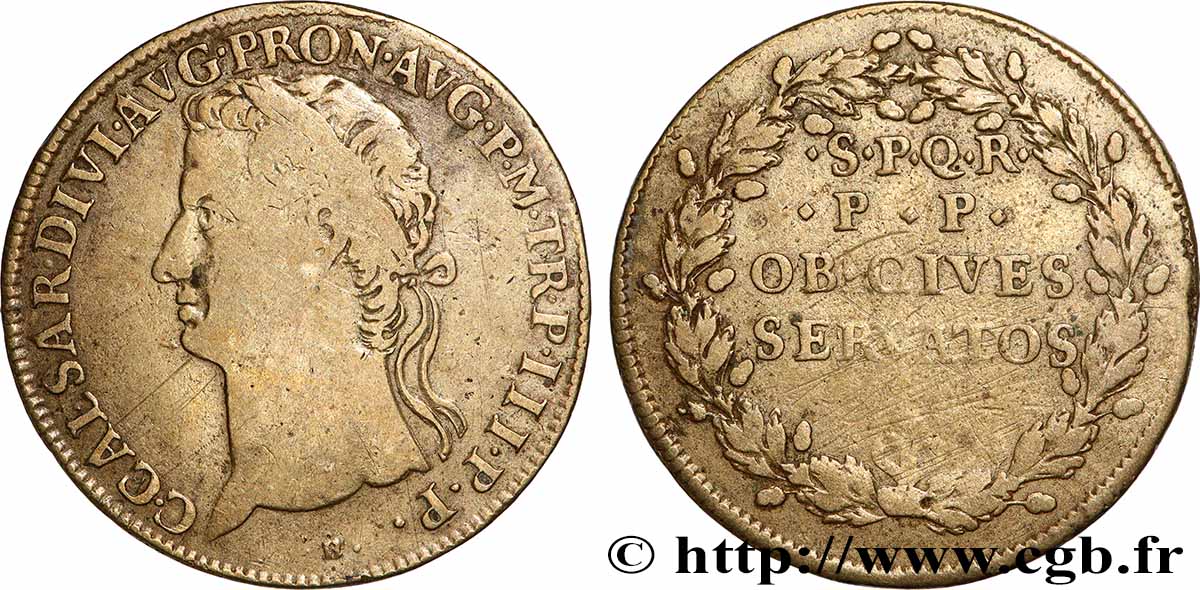 CALIGOLA Reproduction de Sesterce q.SPL