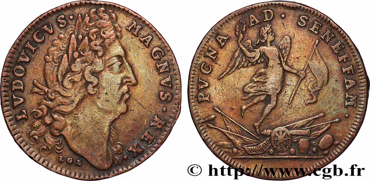 LOUIS XIV LE GRAND ou LE ROI SOLEIL La bataille de Seneffe q.BB