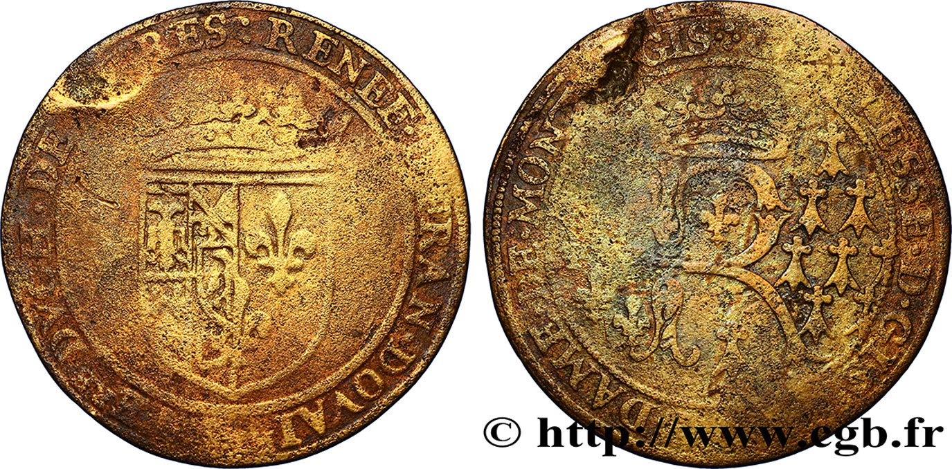 CHARTRES ET LE PAYS CHARTRAIN Renée de France, duchesse de Chartres B+