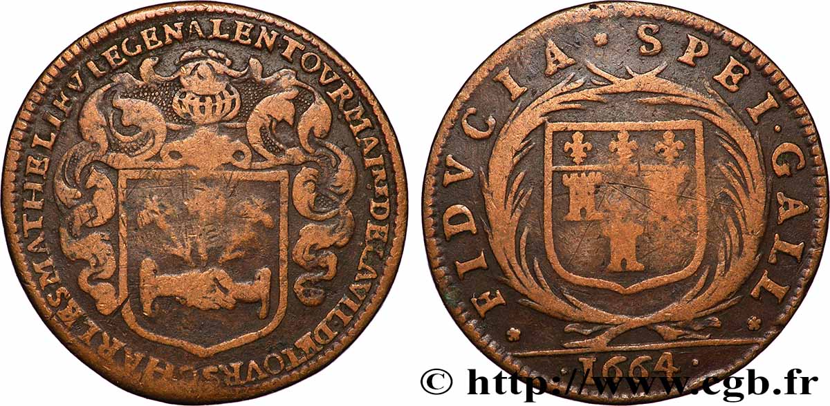 TOURAINE - NOBILITY AND TOWNS CHARLES MATHE DE TOURS VF