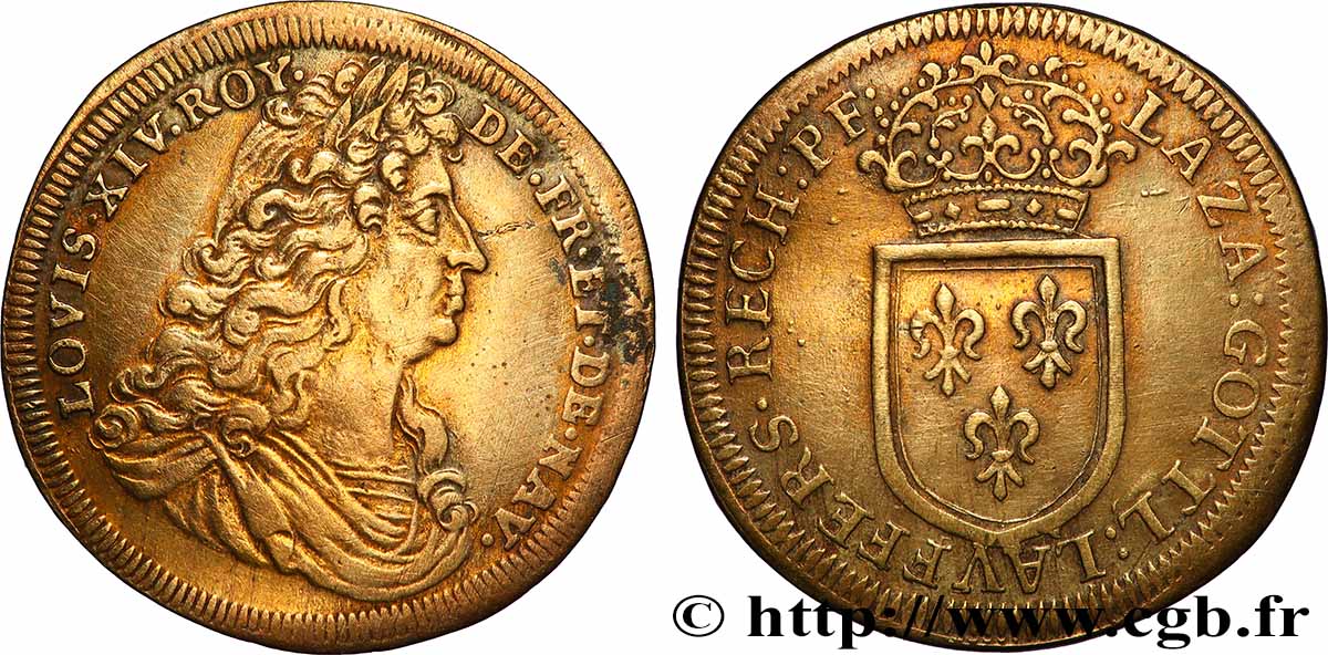 ROUYER - X.JETONS DE NUREMBERG Lazare Gottlieb Lauffer, jeton de compte SS