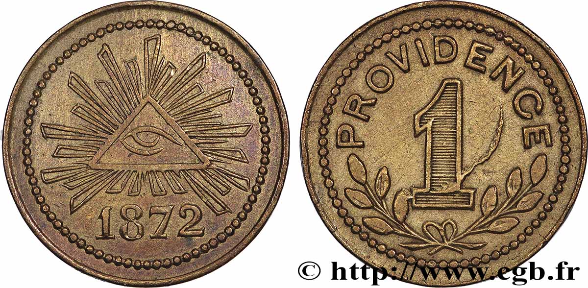 FRANC - MAÇONNERIE HAUTMONT, LA PROVIDENCE TTB+