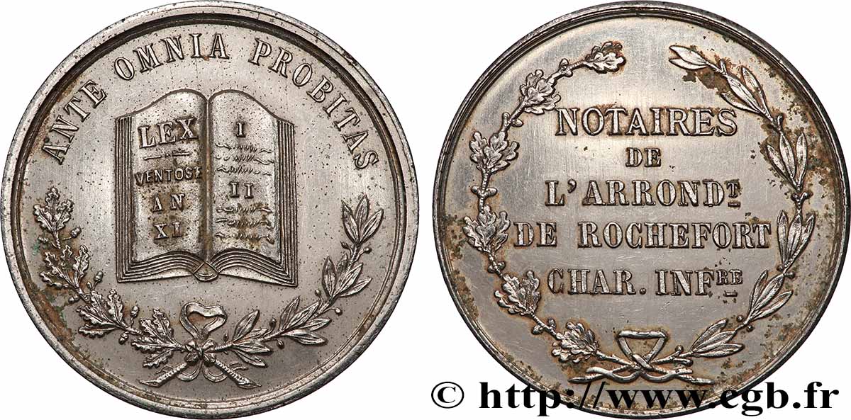 NOTAIRES DU XIXe SIECLE Notaires de Rochefort AU