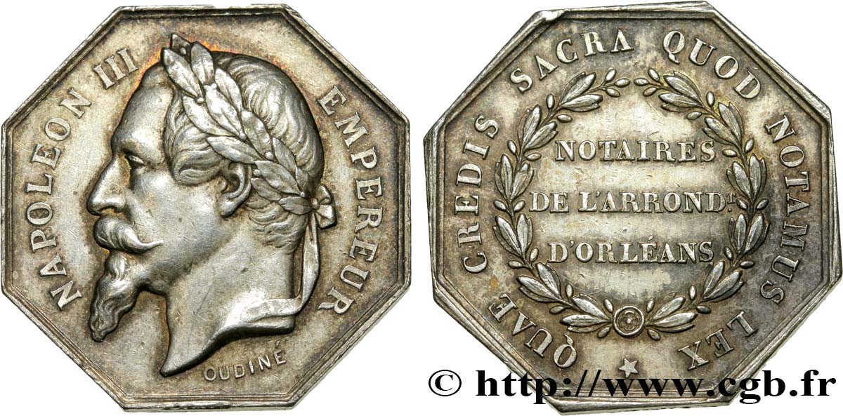 NOTAIRES DU XIXe SIECLE Notaires d’Orléans (Napoléon III) XF