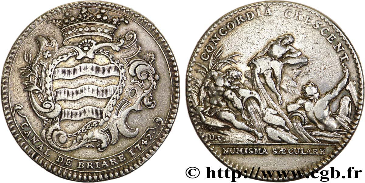 CANAUX ET TRANSPORTS FLUVIAUX Canal de Briare et Louis-Antoine de Pardaillan-Gondrin d’Antin TTB