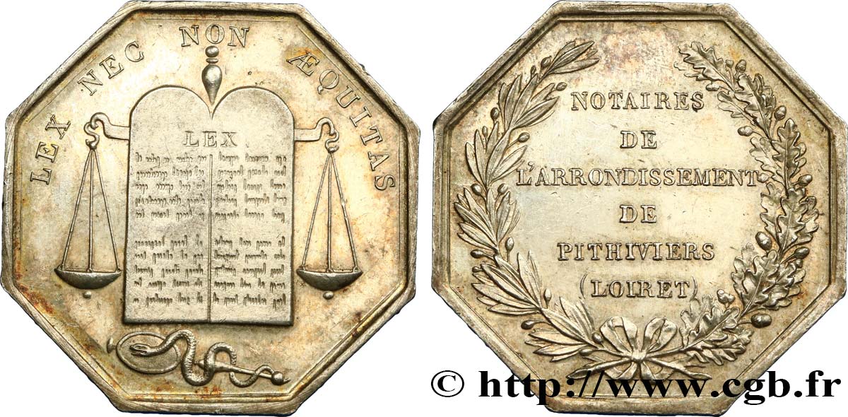19TH CENTURY NOTARIES (SOLICITORS AND ATTORNEYS) Notaires de Pithiviers AU