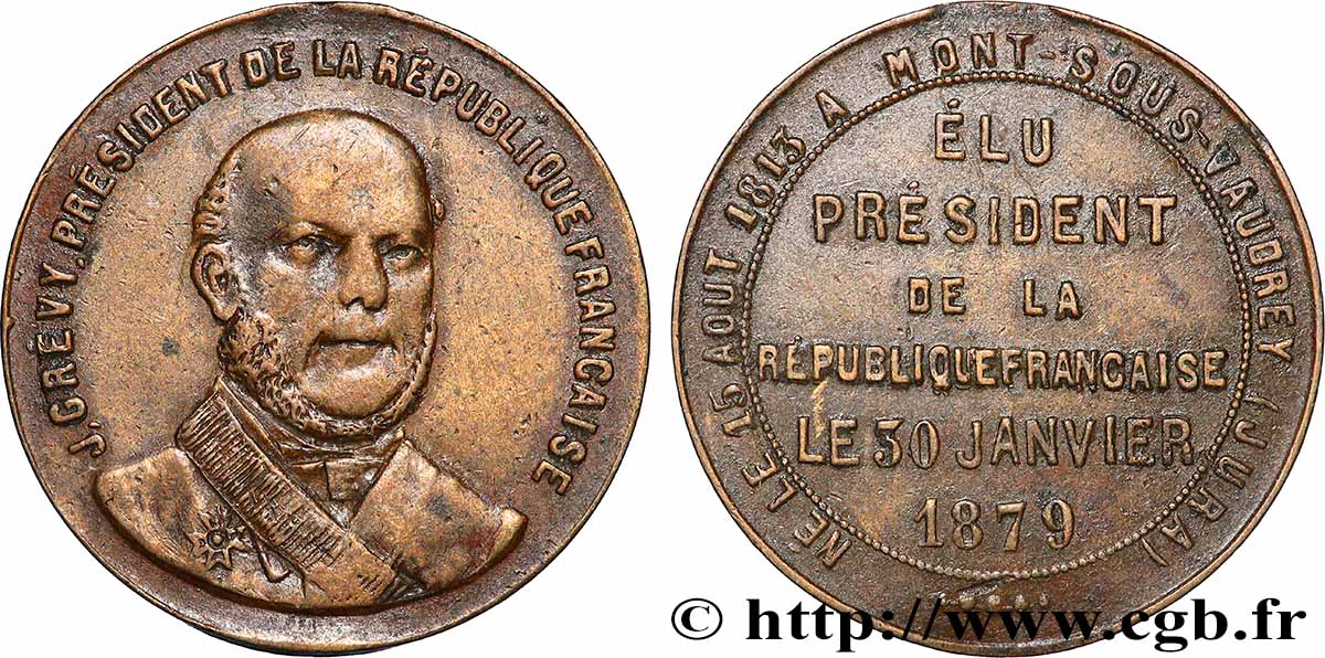 TROISIÈME RÉPUBLIQUE JULES GRÉVY PRESIDENT TTB