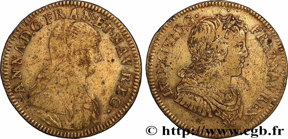 ANNE D&nbsp;AUTRICHE RÉGENCE D’ANNE D’AUTRICHE ET LOUIS XIV VF