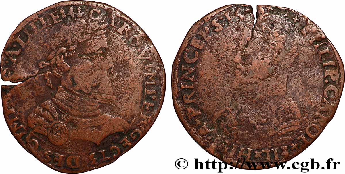 SPANISH LOW COUNTRIES - COUNTY OF FLANDRE - CHARLES V CHAMBRE DES COMPTES DE LILLE VF
