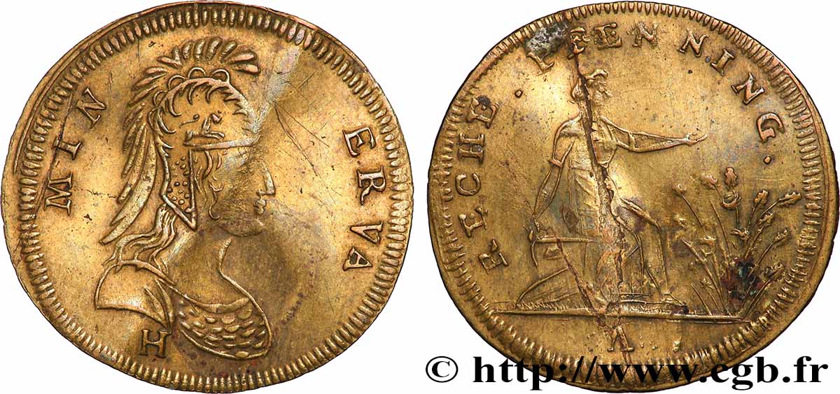 ROUYER - X. JETONS DE NUREMBERG Minerve XF