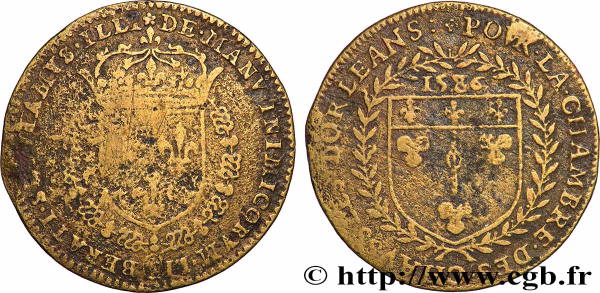 PRINCIPAUTY OF DOMBES - GASTON OF ORLEANS  fSS