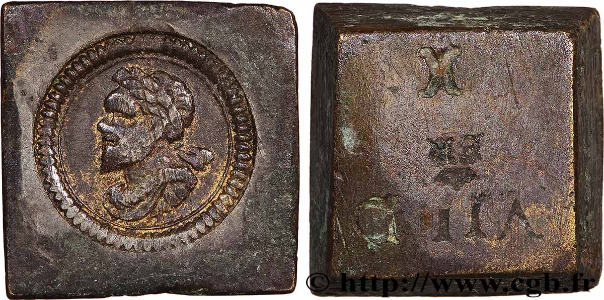 HENRI III ET HENRI IV - POIDS MONÉTAIRE Poids monétaire pour le teston SS