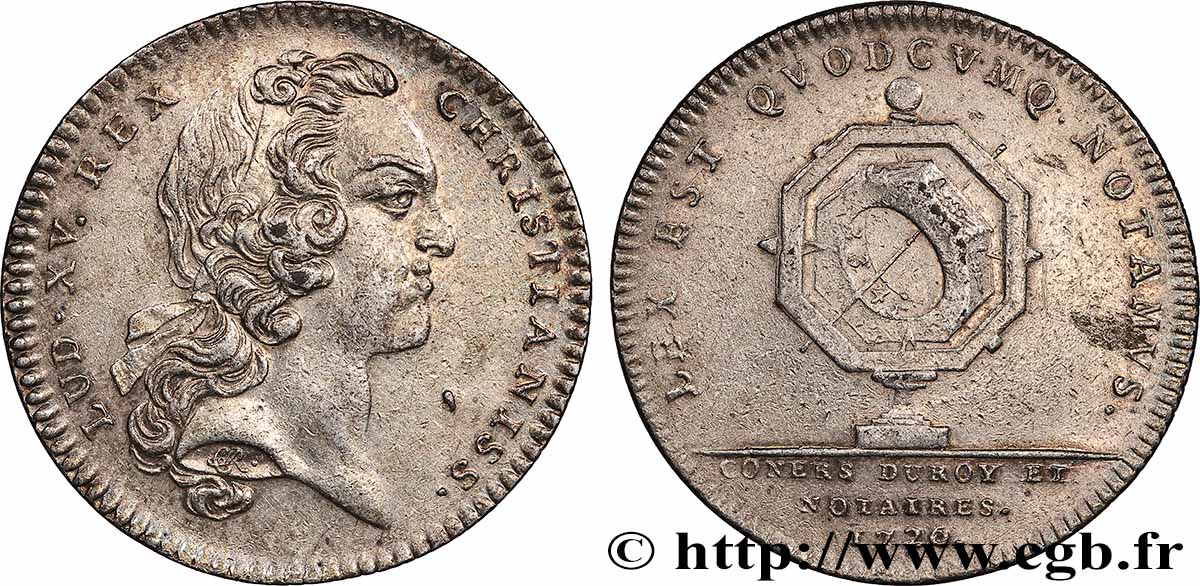 NOTAIRES ROYAUX Notaires de Paris, émission de 1741 - Louis XV AU
