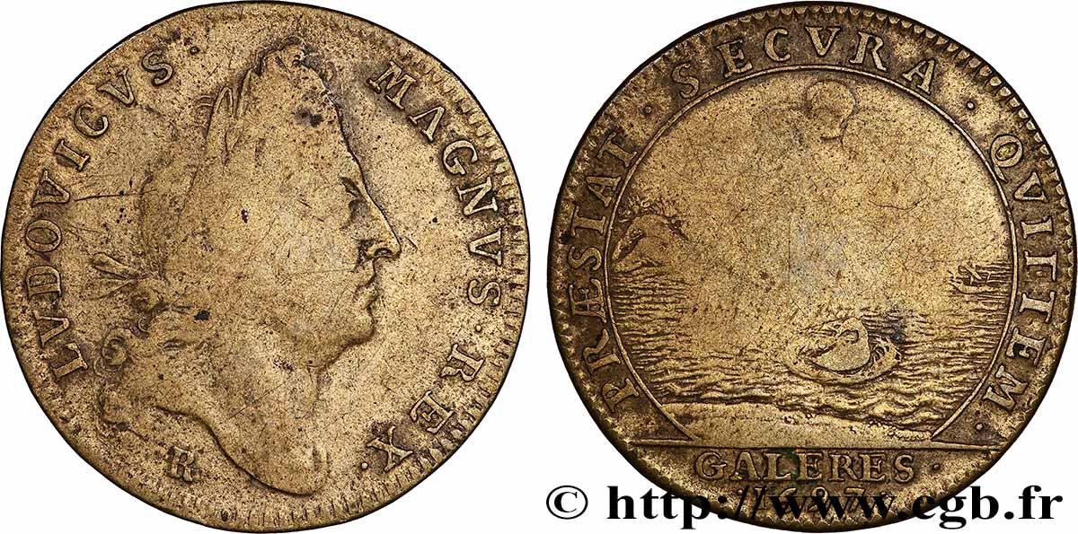 GALERES ROYALES Louis XIV fS