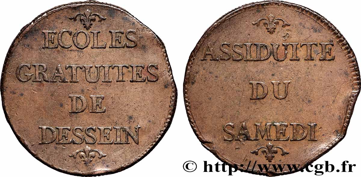ACADÉMIES ET SOCIÉTÉS SAVANTES Écoles gratuites de dessin XF