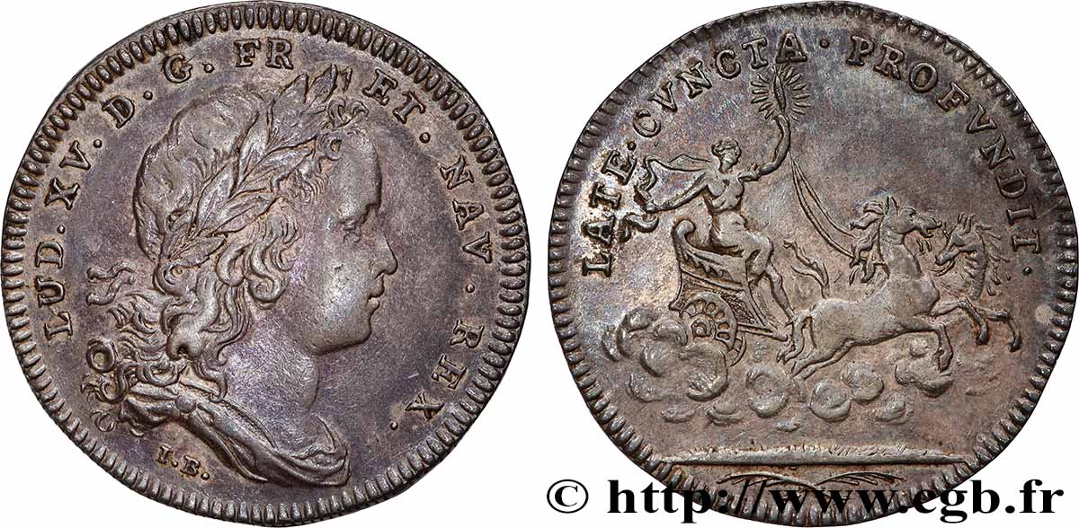 LOUIS XV DIT LE BIEN AIMÉ Émission de 1715 AU/XF