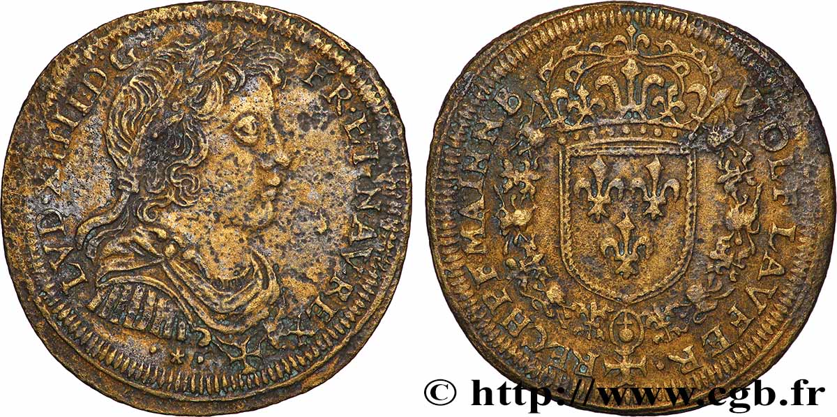 LOUIS XIV LE GRAND ou LE ROI SOLEIL  TB