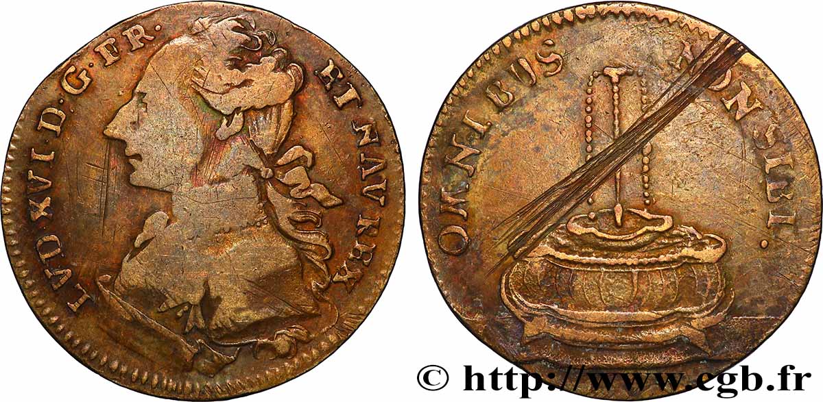 LOUIS XVI Roi constitutionnel TB