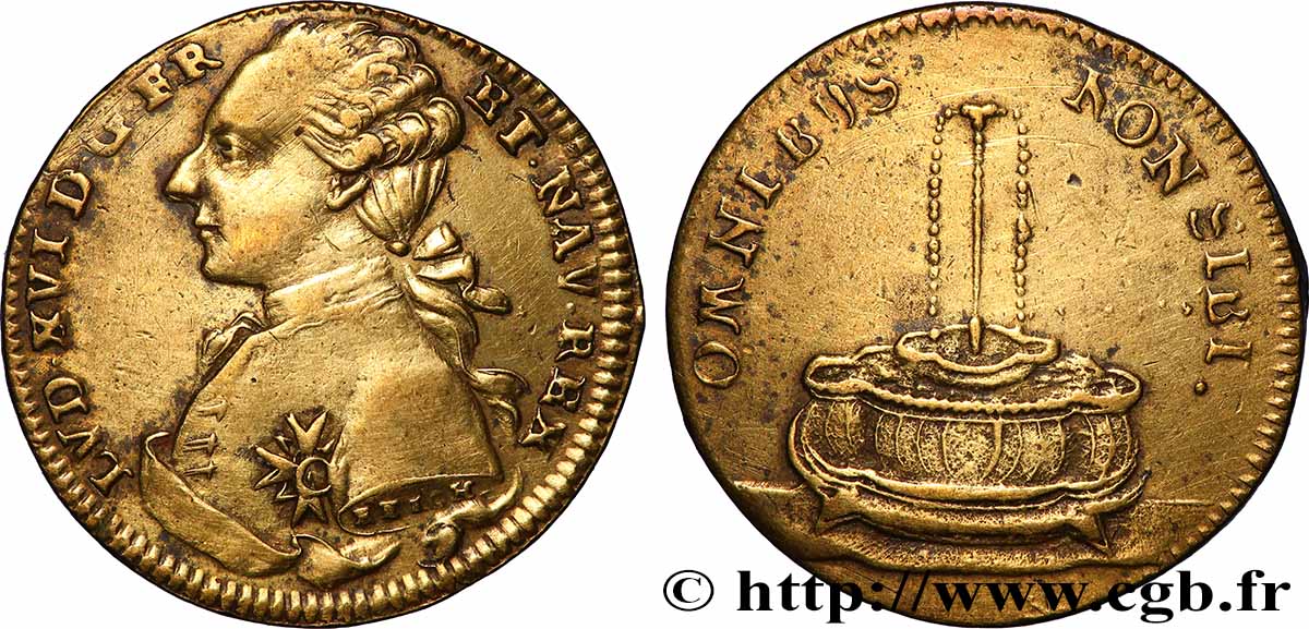 LOUIS XVI Roi constitutionnel TTB+