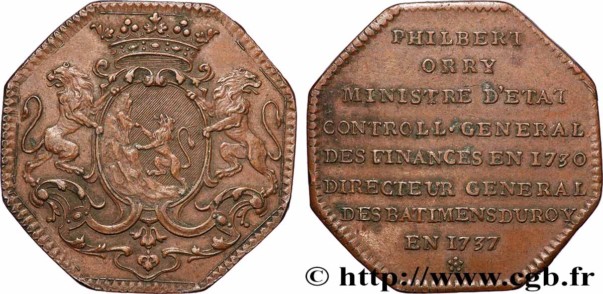 VARIOUS CHARACTERS PHILBERT ORRY, MINISTRE D’ETAT AU