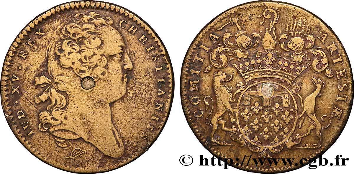 ARTOIS (ÉTATS D&nbsp;...) Émission de 1732 MB