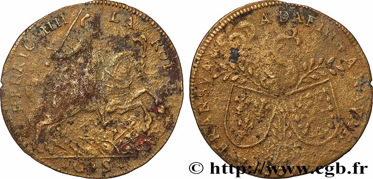 DAUPHINÉ - LOUIS, DAUPHIN (futur LOUIS XIII) LOUIS, DAUPHIN (futur LOUIS XIII) VG