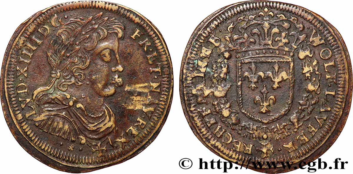 LOUIS XIV LE GRAND ou LE ROI SOLEIL  TTB
