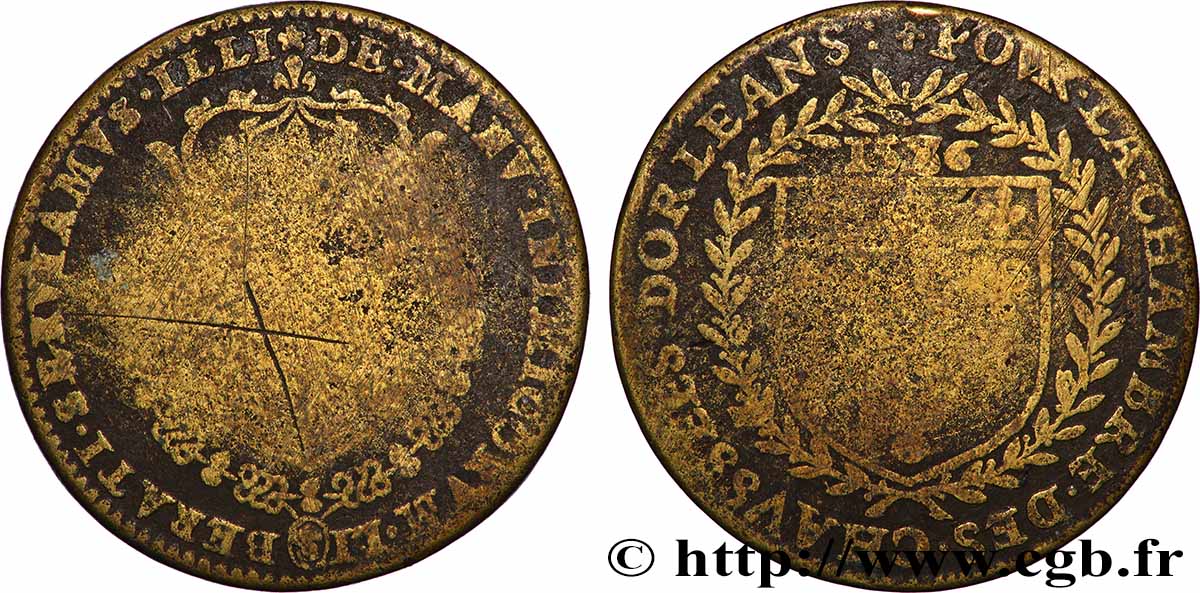 PRINCIPAUTY OF DOMBES - GASTON OF ORLEANS  BC