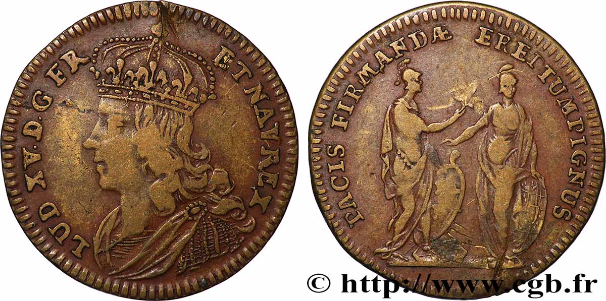 LOUIS XV THE BELOVED La prise de Fontarabie (pays Basque) XF