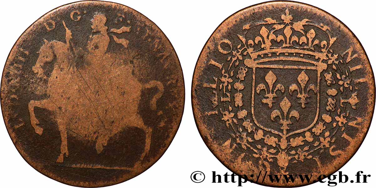 CONSEIL DU ROI Louis XIV MB