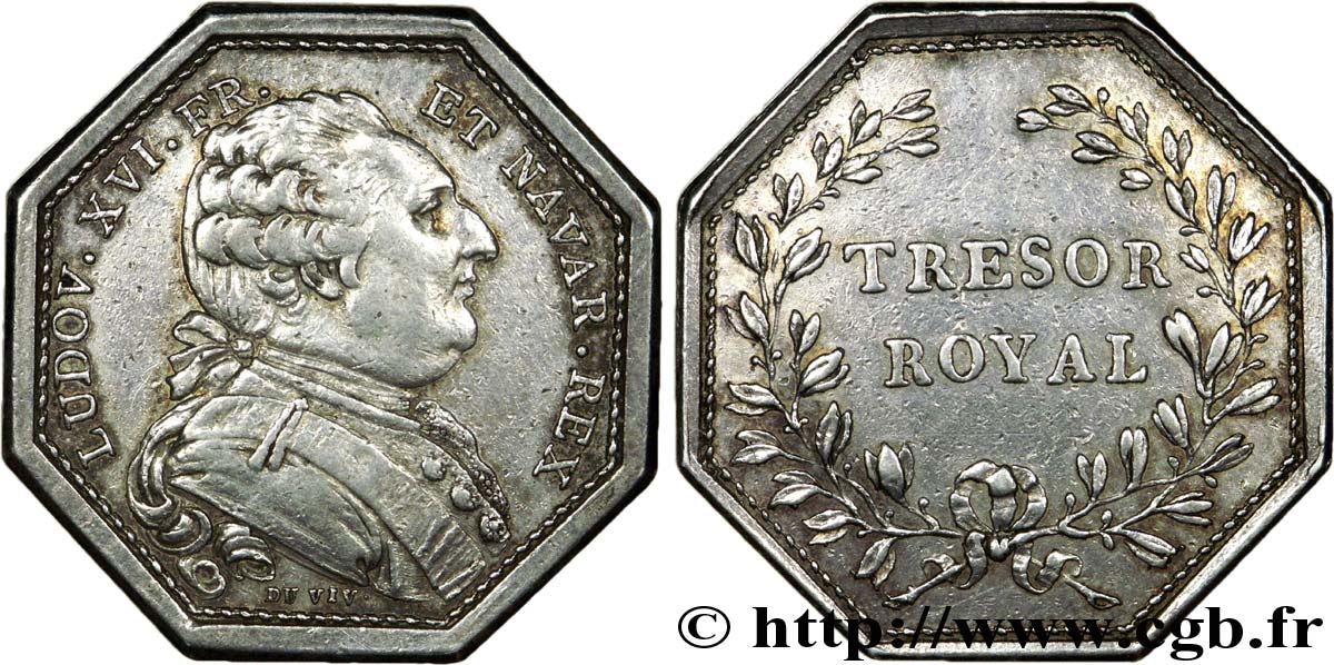 TRÉSOR ROYAL Émission de 1786 TTB