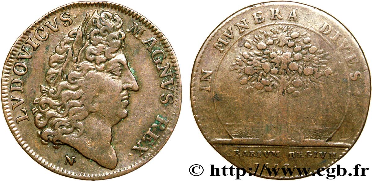 TRÉSOR ROYAL Jeton Cu 26, Trésor royal TTB