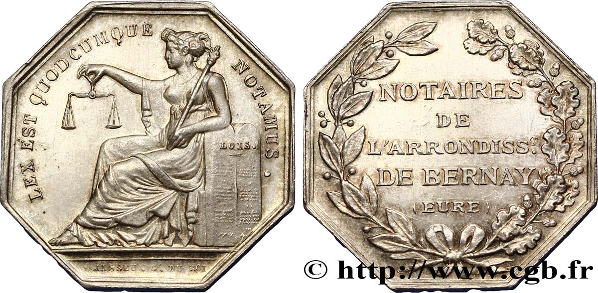 NOTAIRES DU XIXe SIECLE Notaires de Bernay SPL