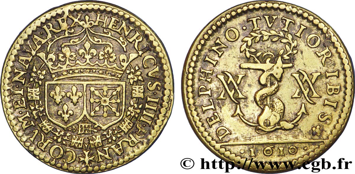 HENRY IV Louis XIII, dauphin q.SPL