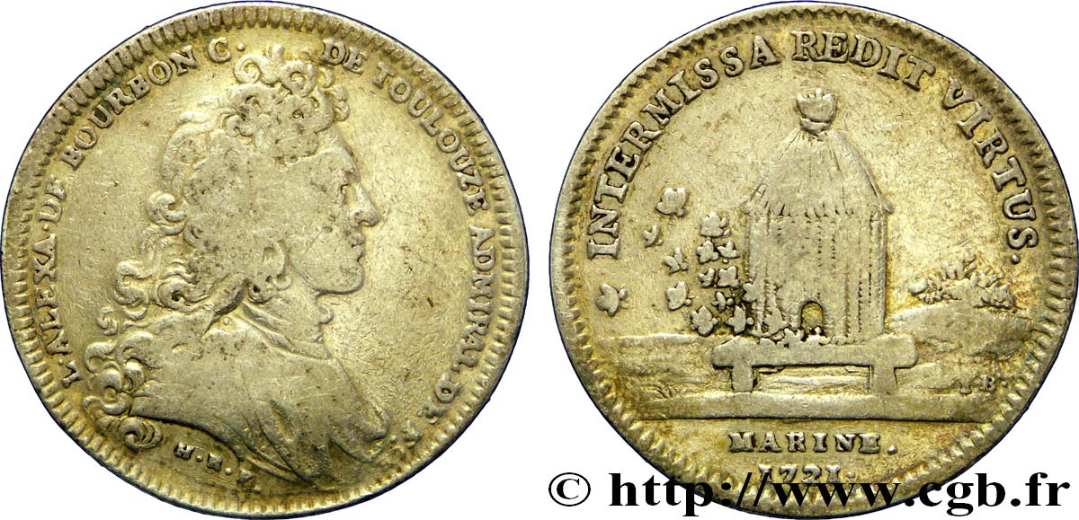 MARINE - GALERES ROYALES  Louis-Alexandre de Bourbon, comte de Toulouse B+